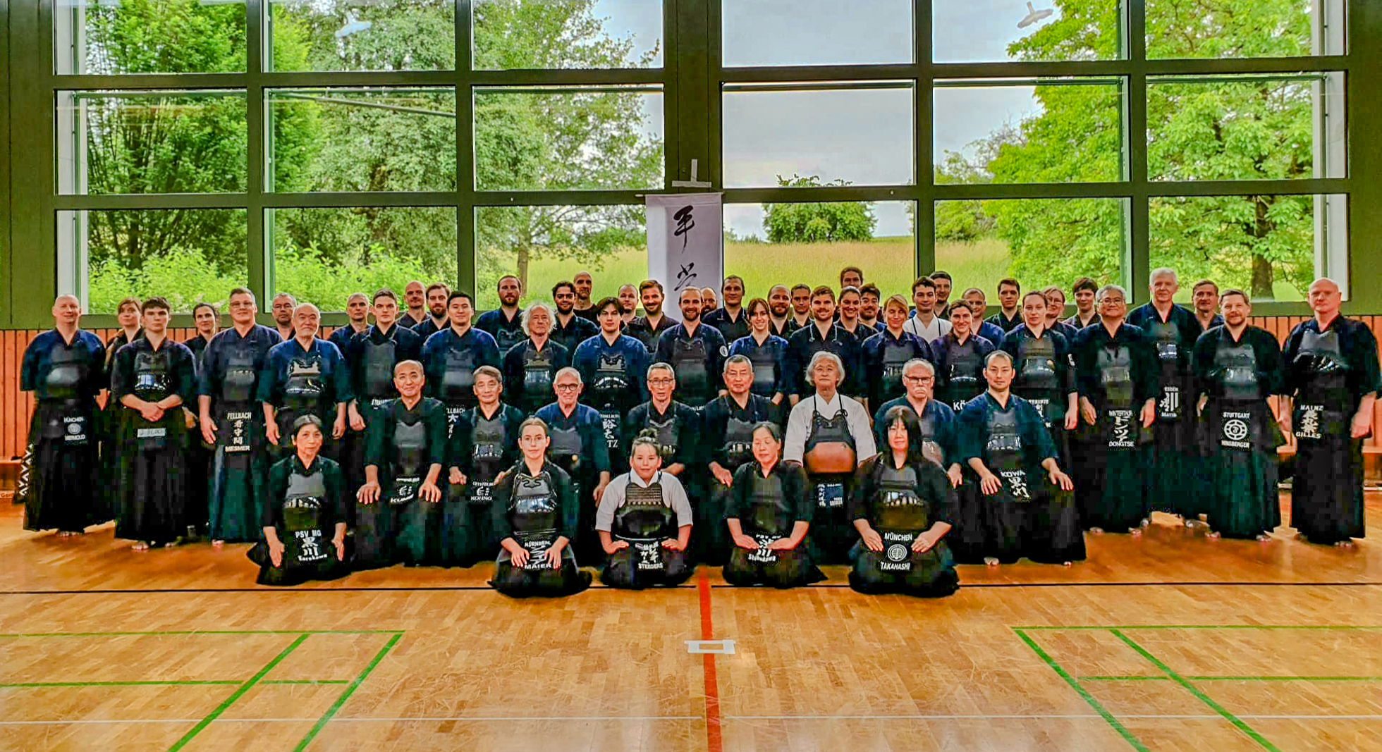 Gruppenfoto der Teilnehmenden beim Sommerlehrgang Steinbach 2024